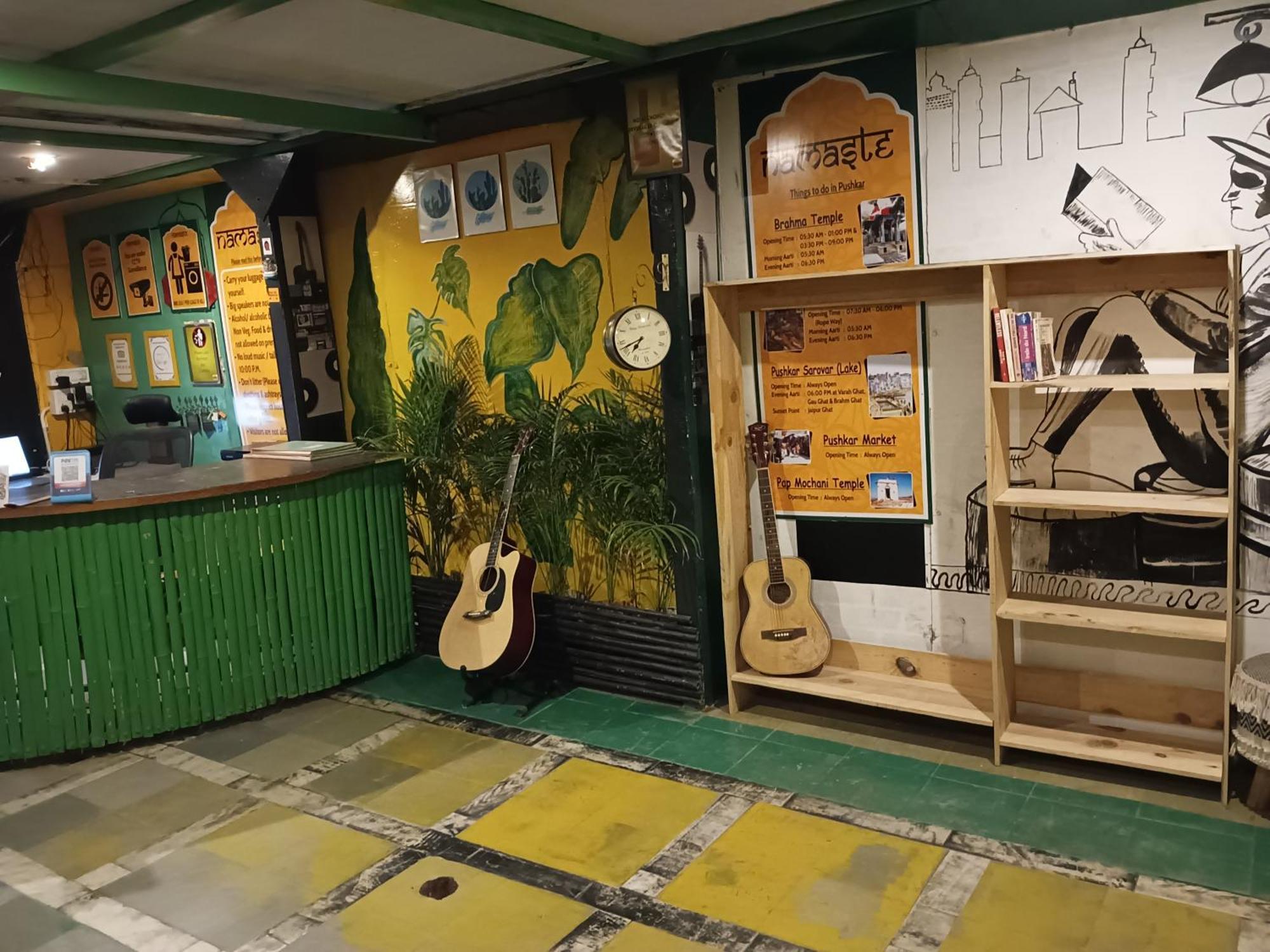 Namaste India Hostel Pushkar Bagian luar foto